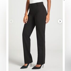 Betabrand Classic DPYP Dress Pant Yoga Pant - Straight Black Medium